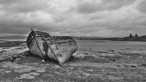 Isle of Mull Shipwreck near Salen